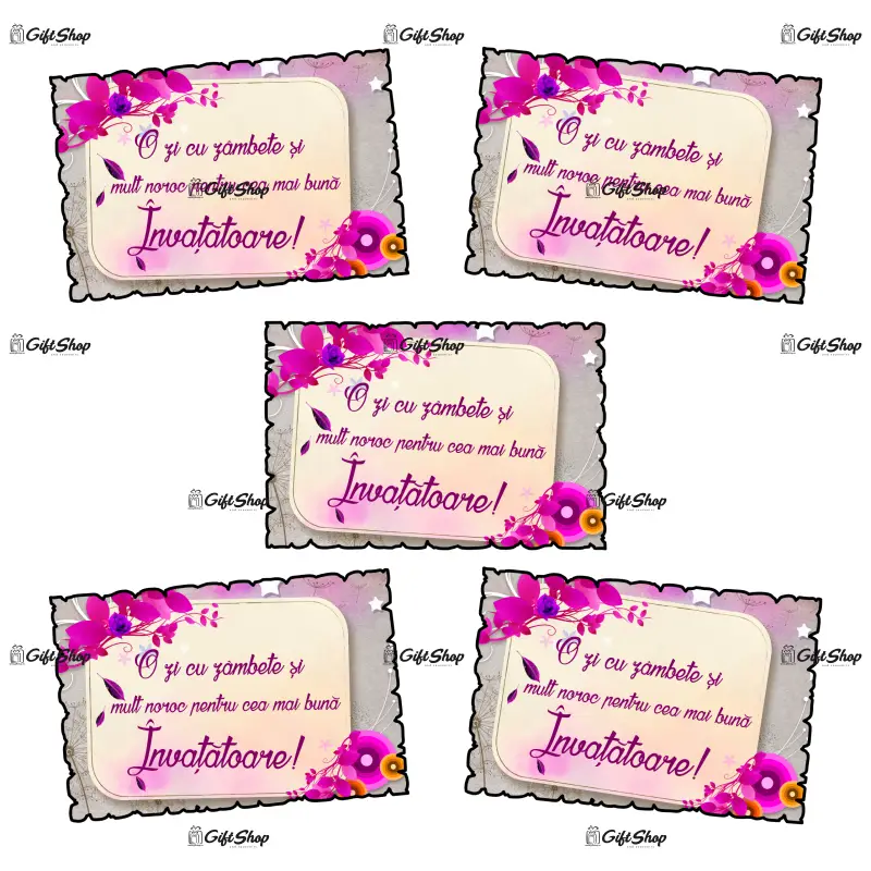 Mgs120-magnet frigider-o zi cu zambetept.cea m.b.invatatoare